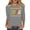 Gray, variant on Women's Crew Neck T Shirts 3/4 Length Sleeve 1976 Graphic Print Pullover Tops Casual Vintage Comfy Tees (XL, Pink)
