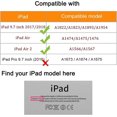 thumbnail image 3 of Estuche giratorio para iPad 2018 (6.ª generación), iPad 2017 (5.ª generación), iPad Air 2, iPad Air 2, iPad Air - 360 grados con función atril, función de reposo/apagado, 3 of 5