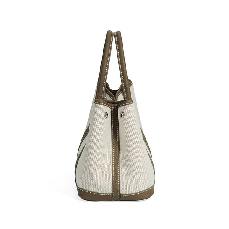 WKZZ Tote Bag for Women, Leather and Canvas Top Handle Bags WKZZ Tote Bag for Women, Leather and Canvas Top Handle Bags