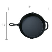 Ozark Trail 12 Pre-Seasoned Cast Iron Skillet with Handles
