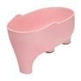 thumbnail image 1 of Abbracc Drain Basket for Kitchen Sink Sink Basket Multifunctional Garbage Storage PInk, 1 of 9