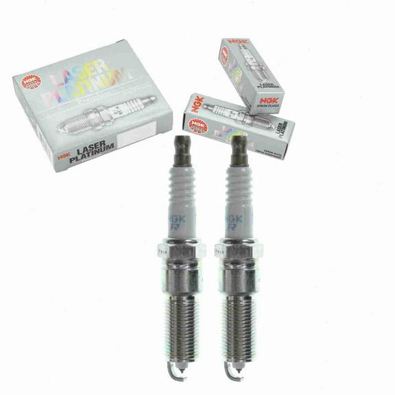 2 pc NGK 4997 Laser Platinum Spark Plugs for 04606759AA 41-834 8161 9664 FR8KII332X SPLZTR4A13 Ignition Wire Secondary Fits select: 2003-2008 DODGE RAM 1500, 2001-2010 CHRYSLER PT CRUISER