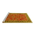 thumbnail image 2 of Ahgly Company Machine Washable Indoor Rectangle Persian Yellow Traditional Area Rugs, 3' x 5', 2 of 4