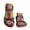 stag126-Blue, variant on Womens Sandals Arch Support Summer Beach Sandals Comfort Walking Shoes Bohemian Flat Sandals Black 5.5
