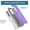 thumbnail image 3 of Njjex for Galaxy S23 FE 5G Phone Case,360°Full Body Shockproof Heavy Duty Protection With Tempered Glass Screen Protector Case Cover for Samsung Galaxy S23 FE 6.4" 2023 (Purple), 3 of 7