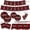 - [Rouge Vin / Image Principale ensemble de 6 pcs (10 pour 7 Pouces + 10 pour 9 Pouces + 20 pour les Mouchoirs + 10 pour les Gobelets en Papier + 1 pour une Bannière + 1 pour une Nappe)], variante sur Ensemble de 6 Vaisselle Jetable pour Fête de Remise des Diplômes Assiettes Gobelets Serviettes Nappe Décorations Noir Rouge Bleu Vert Violet, Rouge Vin, JKODE