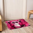 thumbnail image 6 of Monkey Non-Slip Machine Washable Polyester Kitchen Mat Indoor Rug Kitchen Rug, 6 of 6