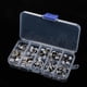 thumbnail image 5 of Kit de reparación a presión con sujetador, Tornillos de fijación Espárrago Botón de presión, Tornillo de botón a presión Kit de sujeción, Kit de sujeción de surtido de sujetadores, 5 of 8