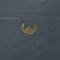 thumbnail image 4 of Lilo & Stitch Stitch Badge 9.75" Women's Blue Crossbody Bag, 4 of 7