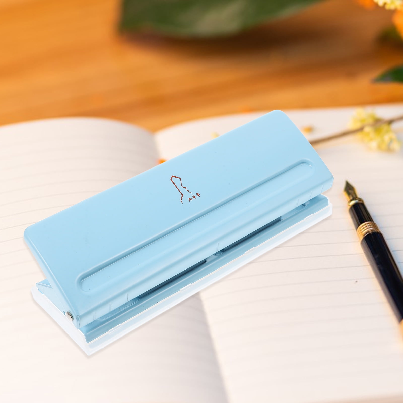 FELTECHELECTR Metal Notebook Hole Puncher for Scrapbooking and Decoration, 1 Set