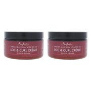 African Black Soap and Tea Tree Oil Loc and Curl Creme by Shea Moisture for Men - 4 oz