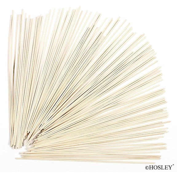 Hosley 108 Pack of Natural Beige Rattan Diffuser Reeds