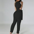 thumbnail image 7 of Fengqque Jumpers for Women with Overalls Casual Jumpsuits Plus Size Summer Rompers Fashionable Strap Off Shoulder Bodysuit Jumpsuits, 7 of 7