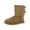 Black, variant on Women's Bailey Bow II Black Ankle-High Suede Snow Boot - 5M