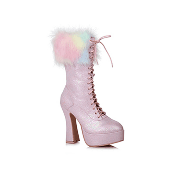 557-NORA, 5" Chunky Heel Unicorn Boot