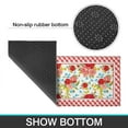 thumbnail image 6 of Flower Kitchen Mat Sets 2 Piece Farmhouse Anti Fatigue Waterproof Stain Resistant Floor Rug Non Slip Pioneer Flower Woman Kitchen Laundry Room Rug - 17x29 and 17x47 Inch, 6 of 7
