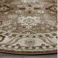 thumbnail image 3 of SAFAVIEH Vintage Hamadan Pema Oriental Area Rug, Taupe, 10' x 10' Round, 3 of 8