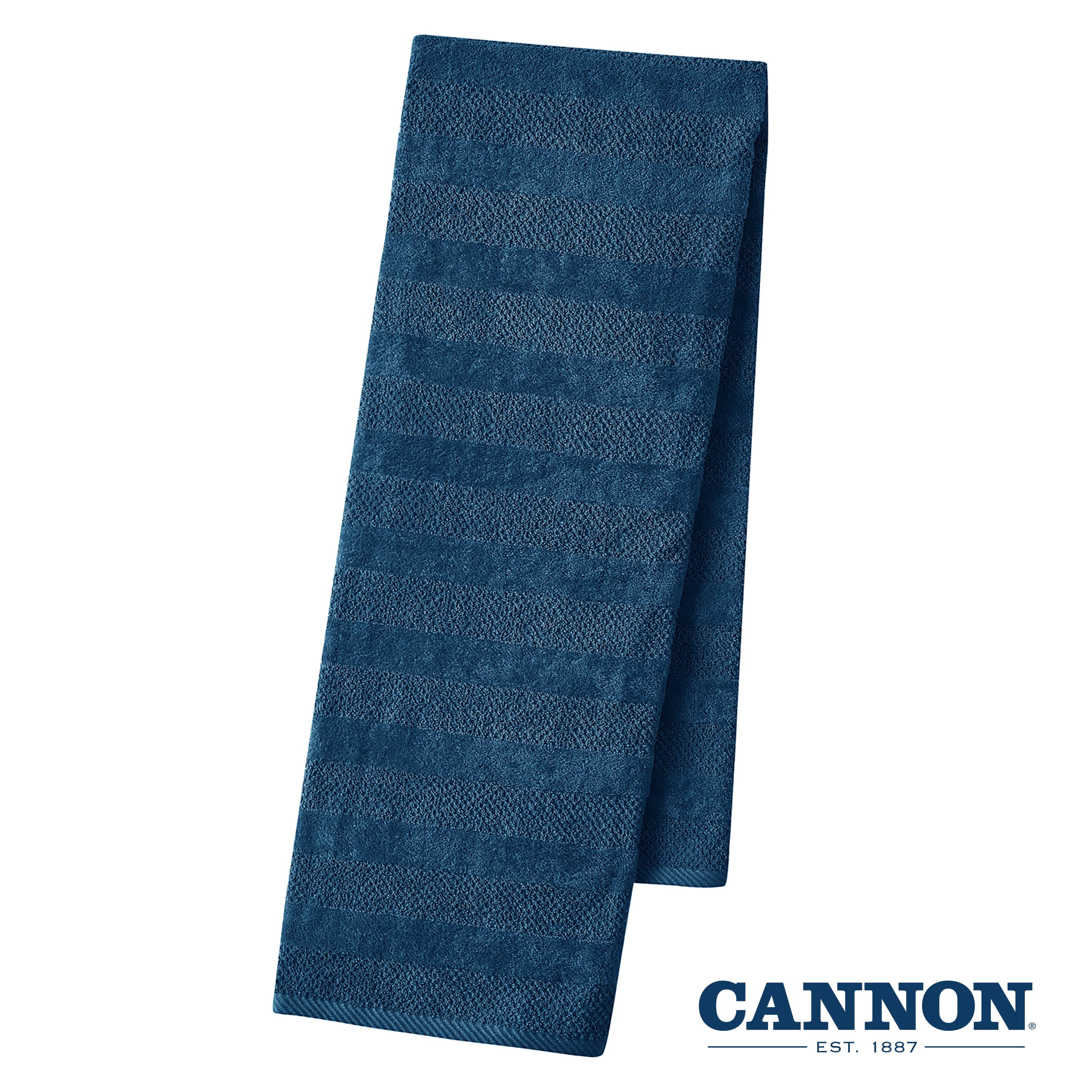 Cannon Shear Bliss Lightweight Quick Dry Cotton 2 Pack Bath Towels for Adults, Plum