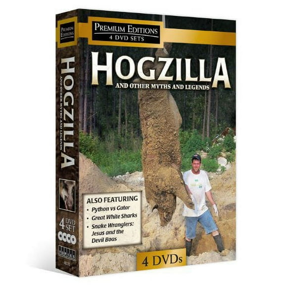 Hogzilla and Other Myths & Legends 4 DVD Set ~ 4 Hours of Nature's Most Intriguing Mysteries