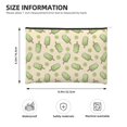 thumbnail image 3 of Susaid Kiwi Ice Cream Print Makeup Mini Bags for Women Multi Color Cosmetics Bag Travel Toiletry Bag Pencil Pouch Blank Makeup Bags with Zipper, 3 of 7