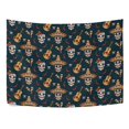 thumbnail image 3 of Tapiz de Calavera de Halloween ABPHQTO Decoración colgante 100x150 cm, 3 of 4