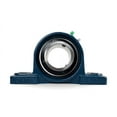 thumbnail image 3 of Jeremywell UCP207-20 Pillow Block Bearing (4 Pack), 1-1/4 inch Bore, 2 Bolt Flange Mounted, Solid Cast Iron Base, Self-Alignment, 3 of 6