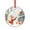 Pattern-5, variant on Glass Christmas Ornament Merry Christmas Squirrel with Christmas Tree Round Shaped Glass Ornament Winter Squirrel Bird Xmas Tree Decor for Kids Mom Dad Friends Loves