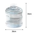 thumbnail image 2 of Contenedor de agua potable Almacenamiento de agua de emergencia Fácil limpieza con asa Duradero Portátil para senderismo Barbacoa Uso doméstico Pesca 11.3L sin Grifo shamjiam Contenedor de bebidas de campamento, 2 of 8