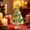 Greenwhite, variant on Handmade Glass Tree, Miniature Crystal Table Decor for Indoor Winter Festival, Christmas Decoration