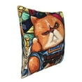 thumbnail image 2 of ZNDUO Throw Pillow, 16"x16" Bed Pillow and Couch Pillows - Indoor Decorative Pillows，Cat Case Throw Pillow, 2 of 8