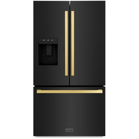 Zline Rsmz-W-36-Bs-Fg Autograph Edition 36" Wide 28.9 Cu. Ft. Energy Star Certified French