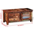 thumbnail image 4 of vidaXL Reclaimed TV Stand & Hi-Fi Side Cabinet Solid Wood, 4 of 5