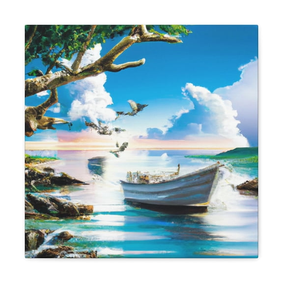 Modern City Labyrinth - Canvas