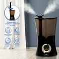 thumbnail image 3 of Air Innovations Ultrasonic Cool Mist Aromatherapy Digital Humidifier, Black, 3 of 9