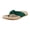 Posy Green Suede, variant on Eva Women's Sandals Posy Green Suede Size 9.5 M
