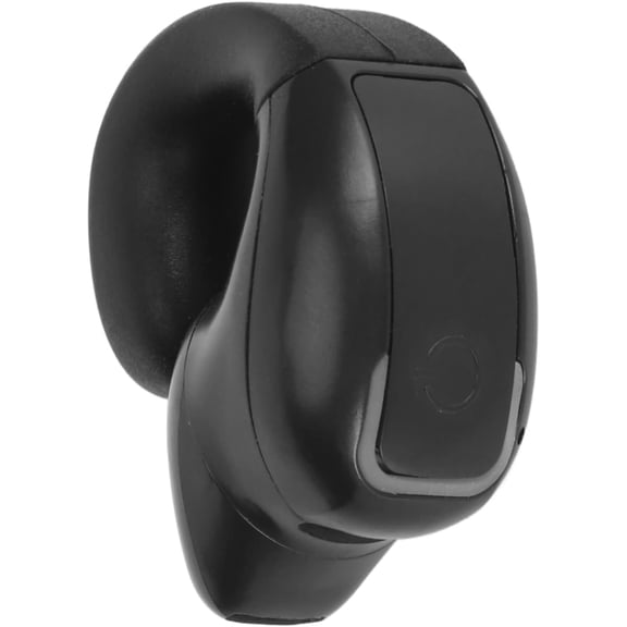 2 Pack Bluetooth Headphones Clip On Open Ear Headphone, Bluetooth 5.3 Headphone Single Ear Type, IPX4 Sweatproof Sports Headset with Touch Control, Lossless Sound (Black)