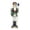 Green, variant on 10Inches Christmas Nutcracker Soldier Birthday Gift Desktop Display Party Holiday Figure Puppet Toy Resin Nutcracker Soldier Decor , Green