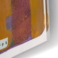 thumbnail image 3 of Epic Art 'Black Bird On Bronzed Flower 10' by Maria Pietri, Acrylic Glass Wall Art, 24"x16", 3 of 8