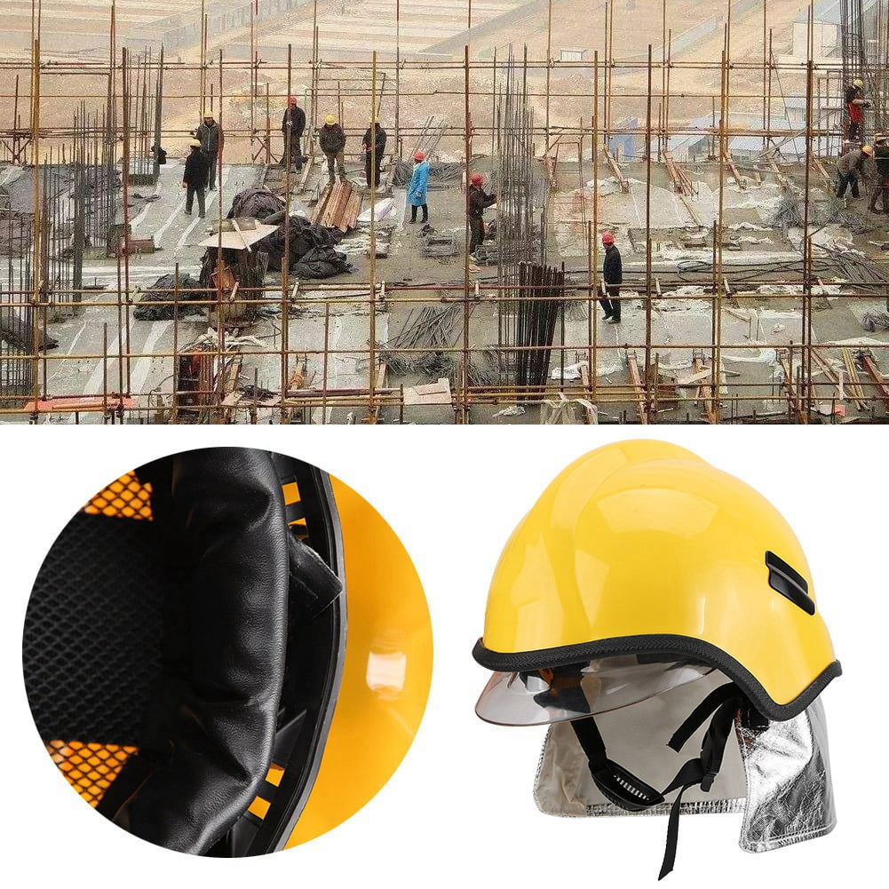 High Penetration Resistance Electric Shock Resistance and Flame Retardant Fireman Helmet Protective Rescue Helmet Firefighter Safety Helmet Anti-corrosion Radiation Heat Resisting High Penetration Resistance Electric Shock Resistance and Flame Retardant Fireman Helmet Protective Rescue Helmet Firefighter Safety Helmet Anti-corrosion Radiation Heat Resisting