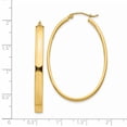 thumbnail image 4 of Boucles d'Oreilles Ovales en Or Jaune 14k, 4 of 8
