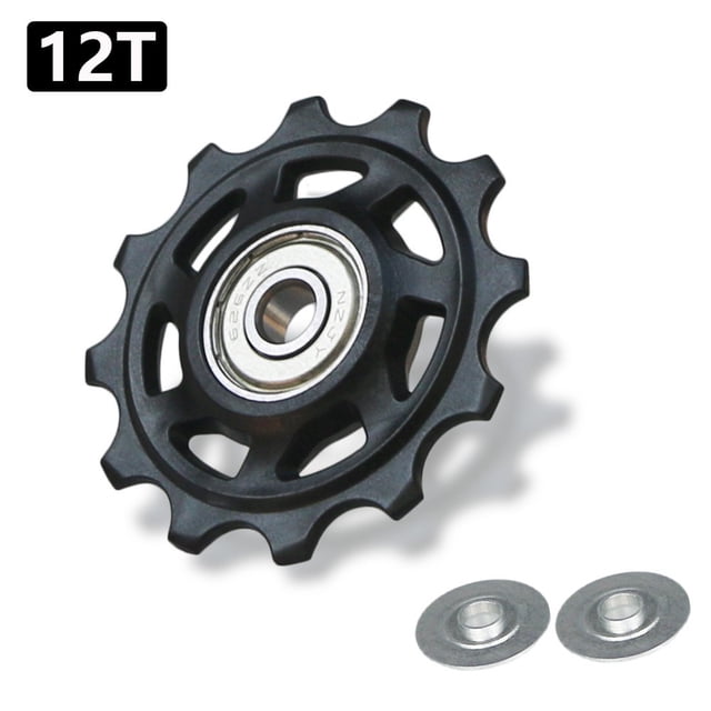 1 Pce 12T 14T pour Roulement 9/10/11 Vitesses Roue Arrière de Vélo Roue de Guidage Jockey Rouleau de Poulie pour Réparation de Shimano