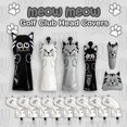 thumbnail image 4 of Baohd Golf Head Covers Mallet Putter Professionals Outdoor Training Equipment Semicircle Grey, 4 of 5