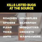 Raid Concentrated Deep Reach Pest Insect Killer & Roach Fogger Insecticide, 1.5 fl oz, 4 Count