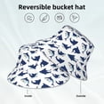 thumbnail image 2 of Balery Cute Shark Sombreros para el sol para hombre y mujer, sombrero de pescador con UPF 50+, 2 of 6