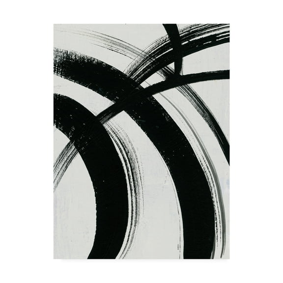 Trademark Fine Art 'Spontaneous I Brush' Canvas Art by Farida Zaman