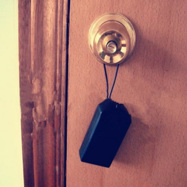 Paquete de 2 Uds Pomo de Puerta BLESIY Alarma de perilla de puerta Antirrobo Seguridad