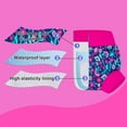 thumbnail image 3 of BIG ELEPHANT Baby Swim Diapers 3pcs, Reusable Adjustable Washable Waterproof Swimming Diaper for Boy's and Girl's, 5T, 3 of 5