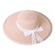 thumbnail image 1 of 56-58 cm circunferencia del sombrero sombrero para el sol de las mujeres protector solar sombrero de paja de playa lazo de encaje sombrero para el sol de verano, 1 of 5