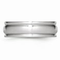 thumbnail image 4 of Cobalt Chromium Engravable Rounded Edge Satin 7mm Band Ring Size 10 Jewelry Gifts for Women, 4 of 4