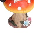 thumbnail image 4 of Garden Ornament Mushroom Faceless Gnome Statue Standing Sculpture Resin Statue for Home Courtyard DecorationBS3008 Mushroom Butterfly, 4 of 4